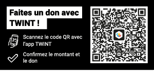 Twint QR-Code pour faire un don